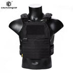 FRO Style V5 Tactical Vest Plate Carrier Combat Nylon Vest for Airsoft Hunting Camouflage Outdoor EM9650