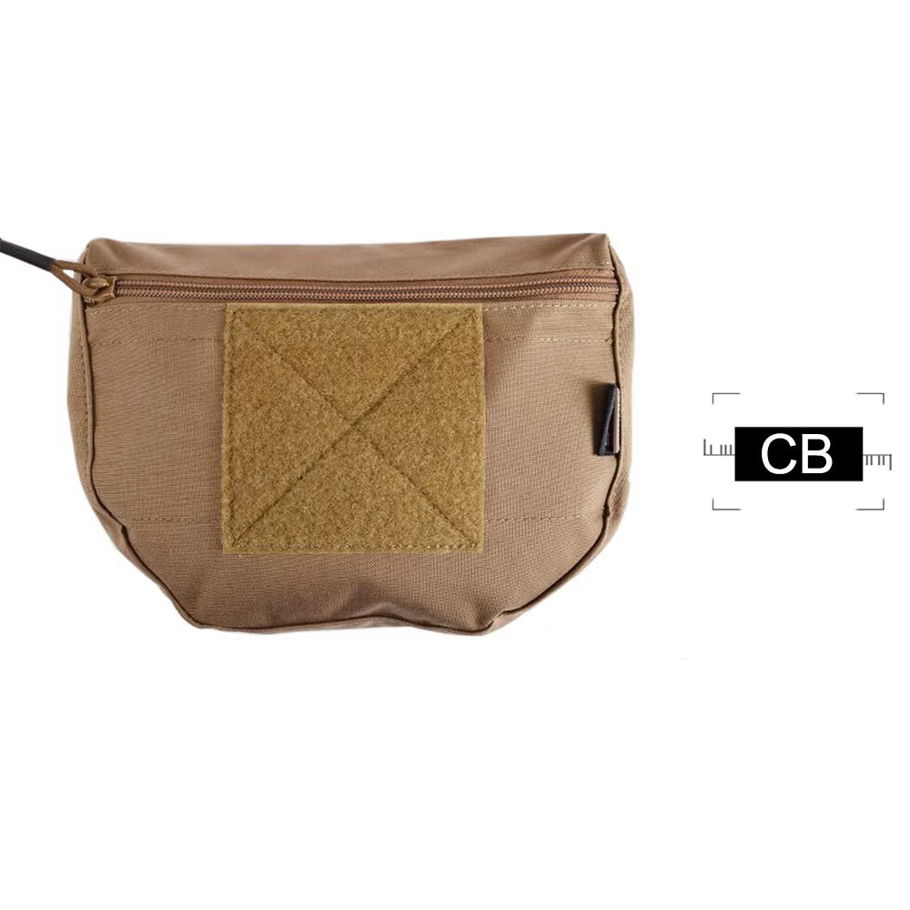 Armor Carrier Drop Pouch AVS JPC CPC Plate Carrier Pouch Camouflage MOLLE Waist Bag Emerson EM9283 Multi-Camo