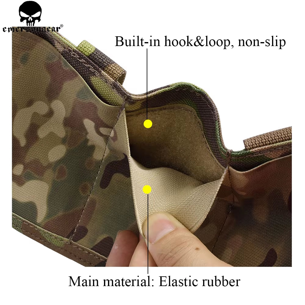 Triple M4 Mag Pouch Tactical Molle Rapid Reloading Magazine Pouch for Airsoft Wargame Gear Painball Hunting EM2388