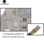 EMERSON Chest Rig to Vest Adapter Kit Webbing for Molle Vest Chest Rig Multi-Camo  Adapter Hunting Accessories EM7330