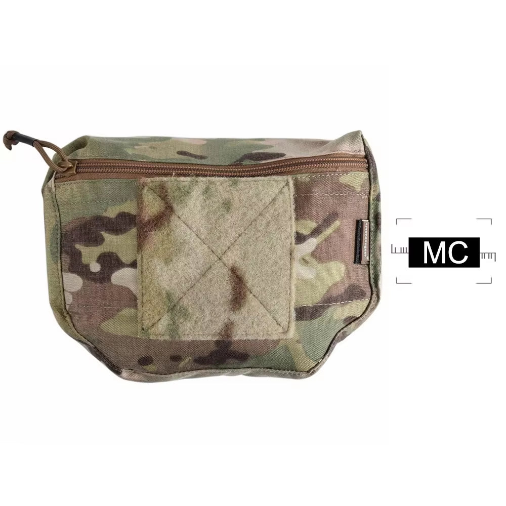 Armor Carrier Drop Pouch AVS JPC CPC Plate Carrier Pouch Camouflage MOLLE Waist Bag Emerson EM9283 Multi-Camo