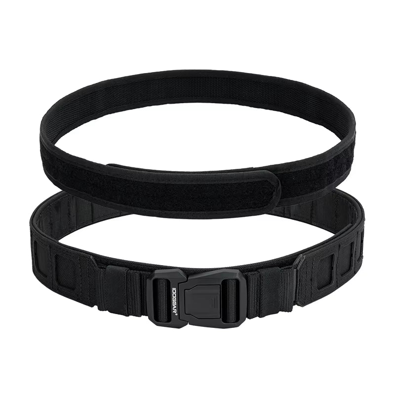 2 Inch Tactical Belt LSR MOLLE Quick Release Metal Buckle Lightweight Man Outdoors Training Waistband 3433