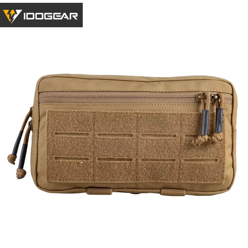 Tactical MOLLE Adimin Dump Pouch Sub Abdominal Drop Pouch EDC Bag Accessory Utility Pouch Dual-Purpose Tool Bags 3563