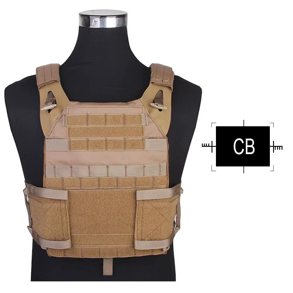 JPC 2.0 Tactical Jumpable Plate Carrier Lightweight Vest Body Armor Combat Hunting Molle Vest Multi-Camo EM7436