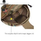 Tactical Shoulder Armor Hunting AVS CPC Vest Accessories Shoulder Protector Armor Pouch Multi-Camo EM7331