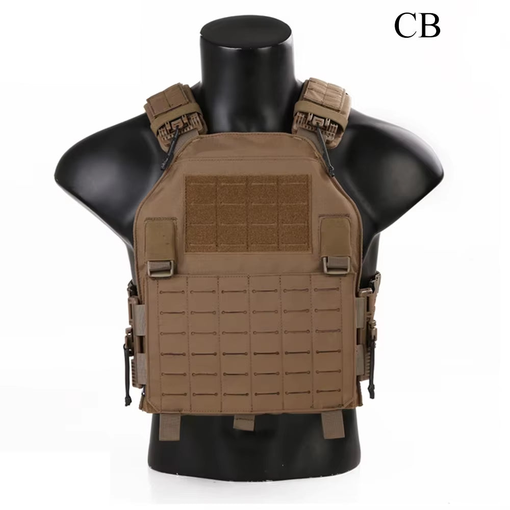 LVAC ASSAULT Plate Carrier W ROC Quick Released Vest Molle Body Armor Harness Airsoft Role-Playing Gear EM7404