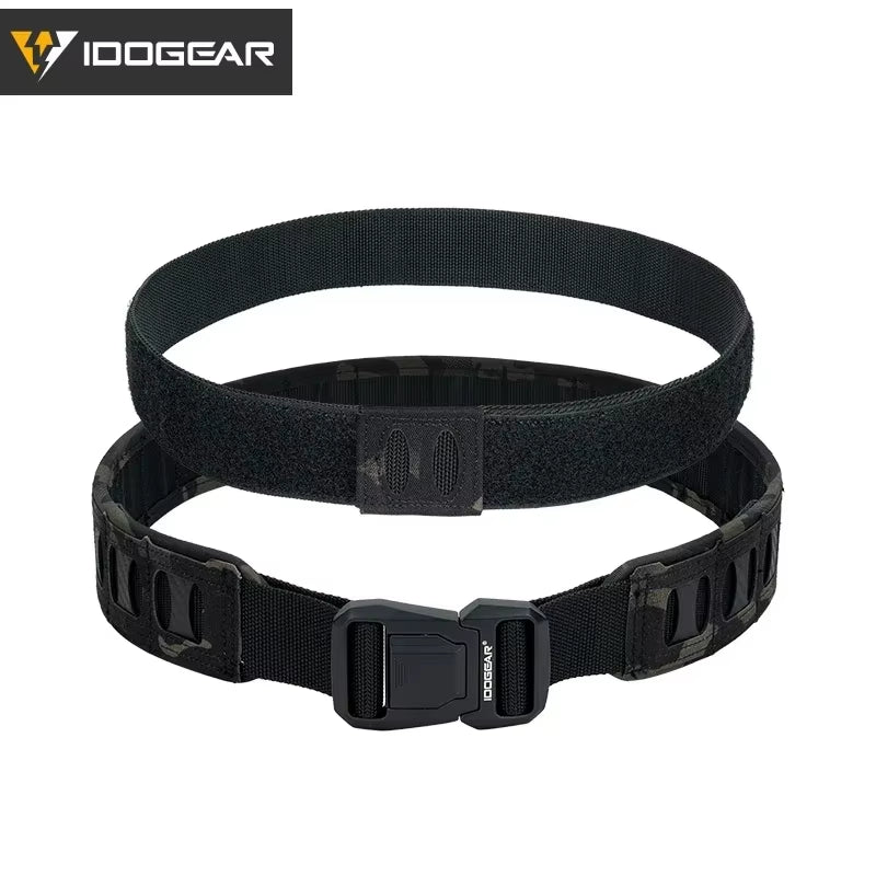 2 Inch Tactical Belt Quick Release Buckle MOLLE with Inner Belt Outdoor Sport Lightweight Belt 3431