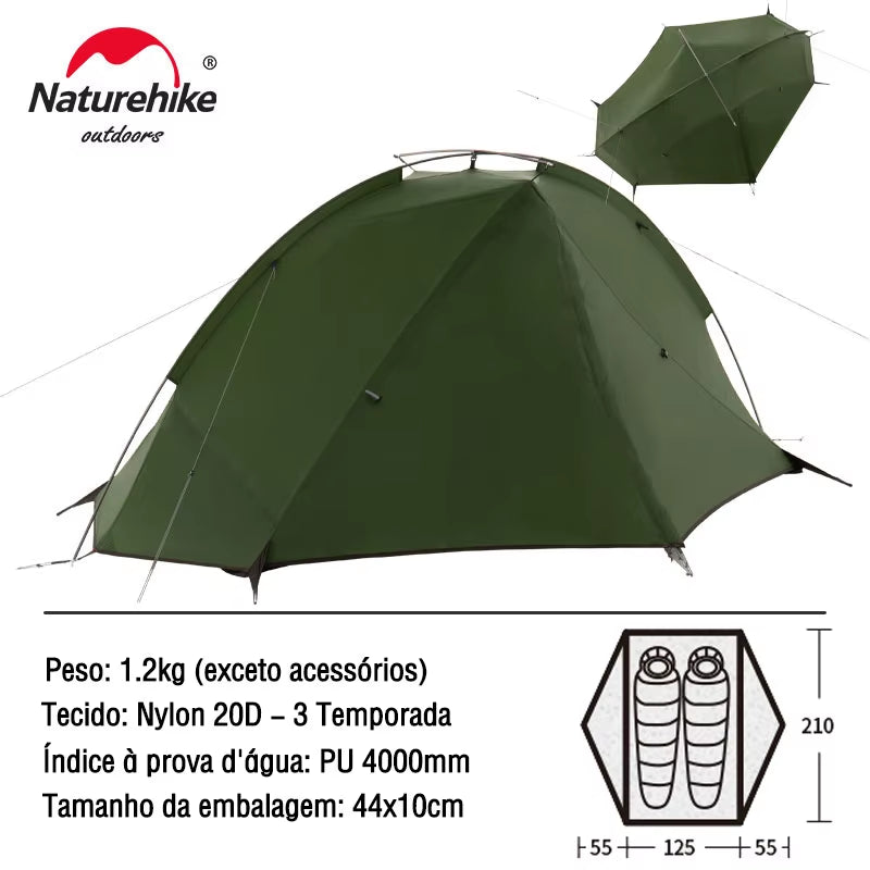 Tagar Tent 1 2 Person Backpacking Tent Lightweight Outdoor Camping Tent Free Standing Dome Hiking Tent with Footprint