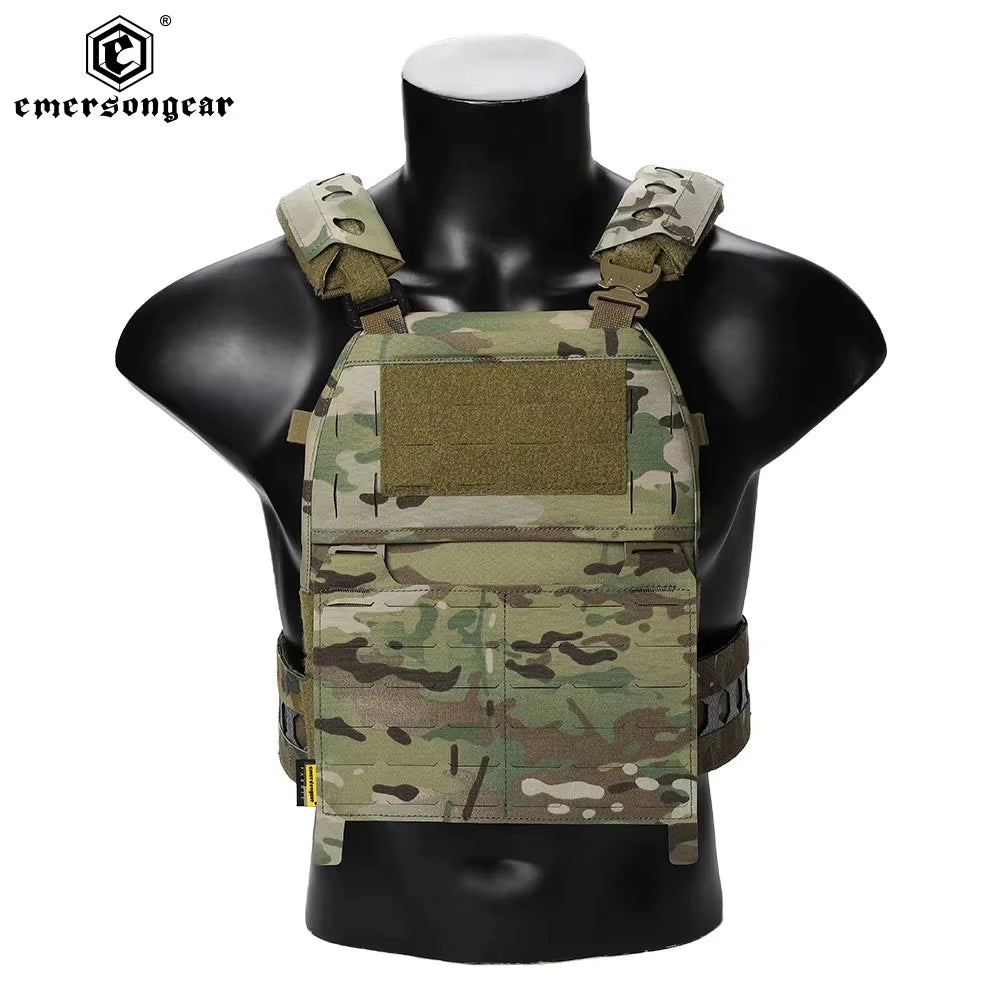 FRO Style V5 Tactical Vest Plate Carrier Combat Nylon Vest for Airsoft Hunting Camouflage Outdoor EM9650