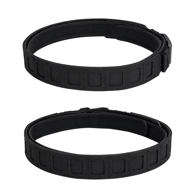 2 Inch Tactical Belt LSR MOLLE Quick Release Metal Buckle Lightweight Man Outdoors Training Waistband 3433