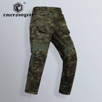 Training Pants Hunting Pants with Knee Pads Tropic Multi-Camo Paintball Games Trousers