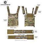 FRO Style V5 Tactical Vest Plate Carrier Combat Nylon Vest for Airsoft Hunting Camouflage Outdoor EM9650